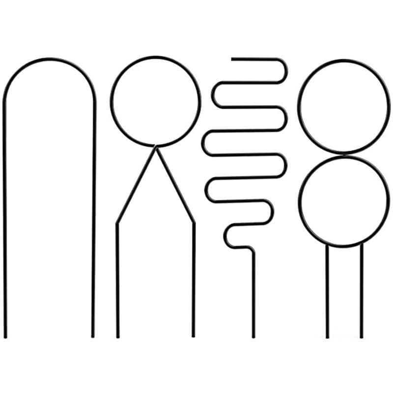 4 Pcs Small Plants Trellis for Potted Plants,Smal