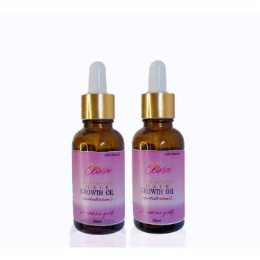 Elixir Hair Growth Oil - Clove And Ginger Oil - 30ml X 2