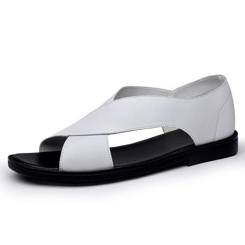 Male Sandal - White
