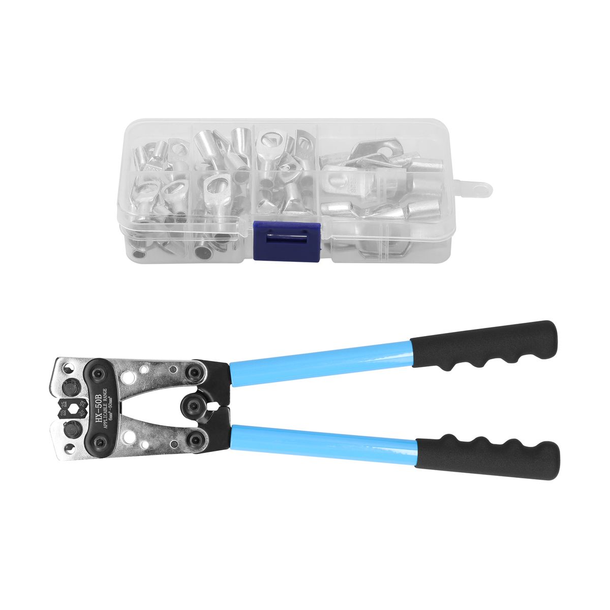 Wire Crimp Pliers 60pcs Terminals Set Heat Shrink Wire