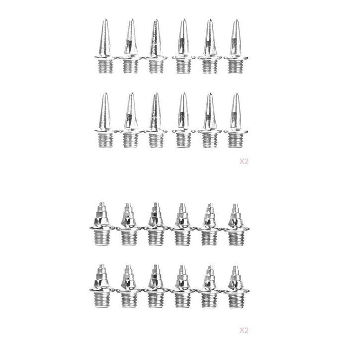 48x Replacement Spikes For Track & Field