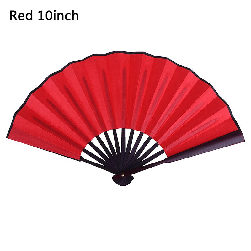 Cloth Folding Chinese Fan 1pc Silk Cloth Held Products Wedding Style Fan Inch/10 Sur Blank Inch Party Silk Decor 8 Fan Hand