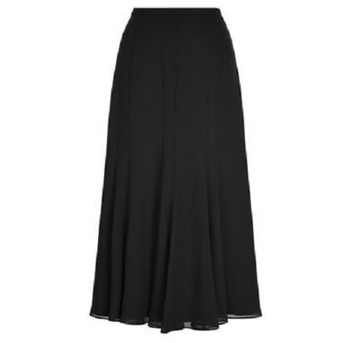 Chiffon Godet Maxi Skirt