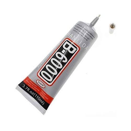 110ml B-6000 Tube Of Adhesive Glue For DIY Ceramics, Metal, Wood, Glass, Telephone Fabric Rhinestones Crystal Craft Flatback Pearl