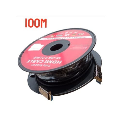 100m Fibre Active Optical Hdmi Cable Supports 4k And 8k