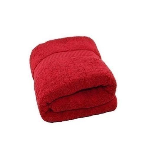 Quality Large Bath Towel- Red
