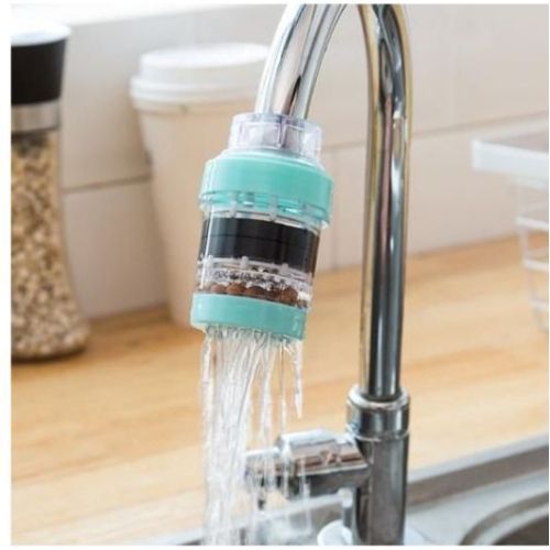 2sets Of Tap Water Purifier Faucet Mount Filters. Green