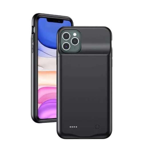 Usams Rechargeable Battery Backup Power Case For iPhone 13 Pro - 4800mAh