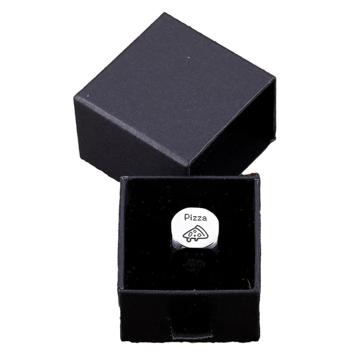 Birthday Gifts for Girlfriend Stainless Steel Food Decision Dice Set