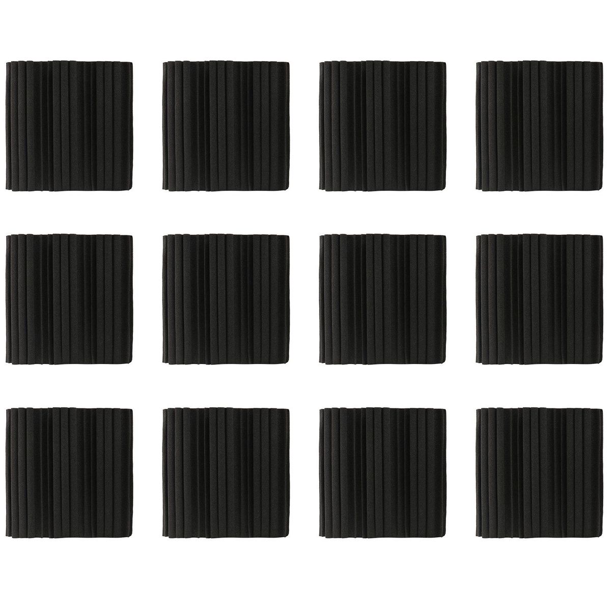 12Pcs Acoustic Foam Panels 12 hX12 X2inch Soundproofing