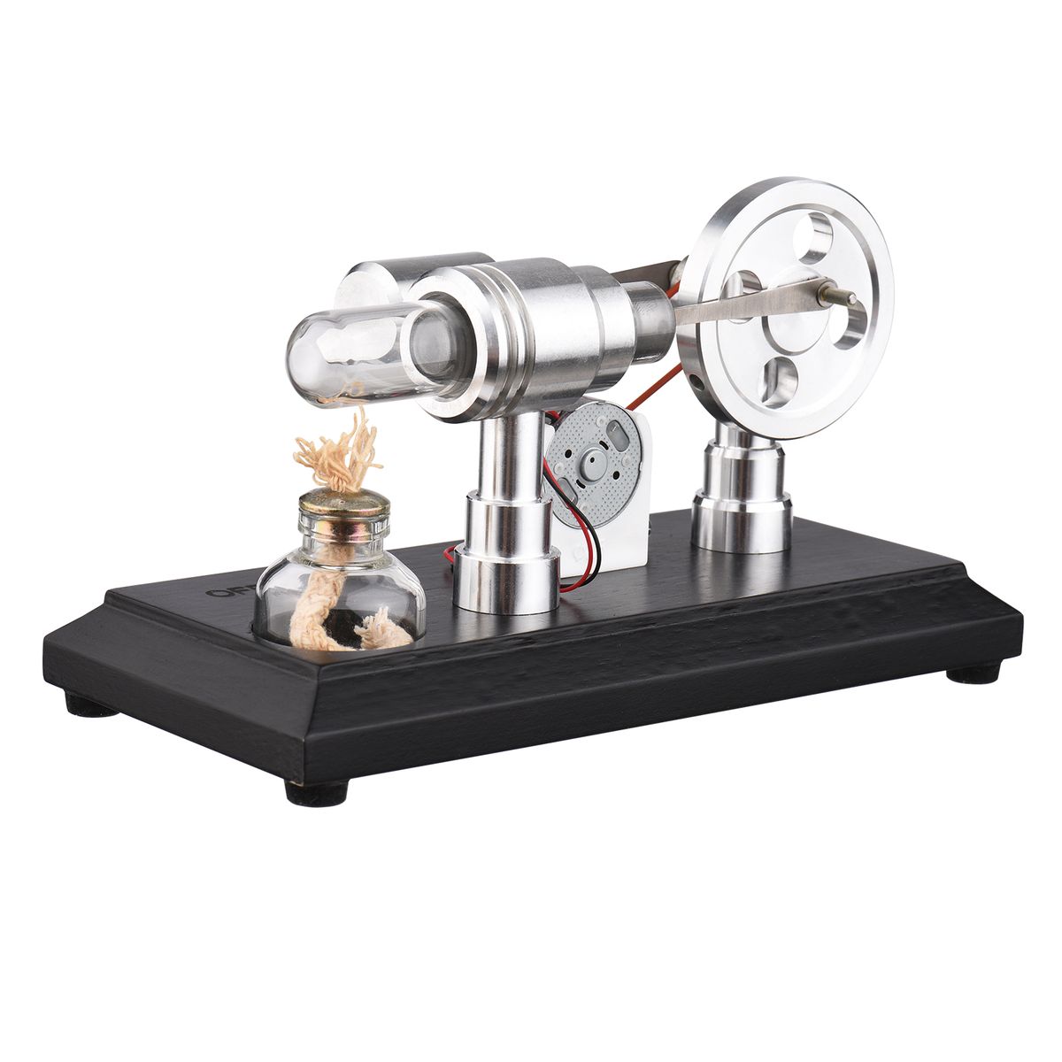 Hot Air Stirling Engine Motor Model Assembled Steam Flying