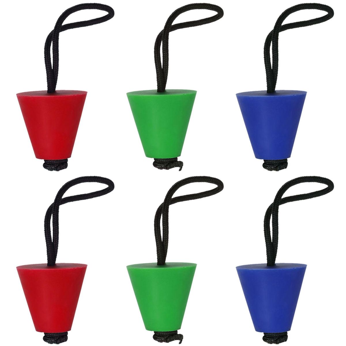 6PCS Best Universal Kayak Scupper Plug Kit Kayak Scupper Plug Kit Canoe Drain Holes Stopper Bung