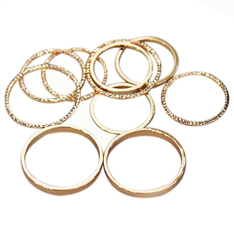 Korean Version Of Ten Sets Of Rings Combination Ring
