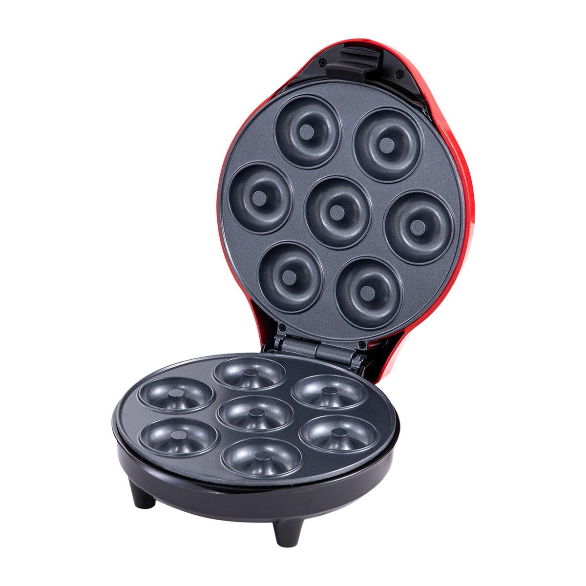 Mini Donut Maker Machine for Breakfast, Snacks, Desserts Doughnuts Maker Non-stick Surface, Makes 7 Doughnuts EU Plug 1200W