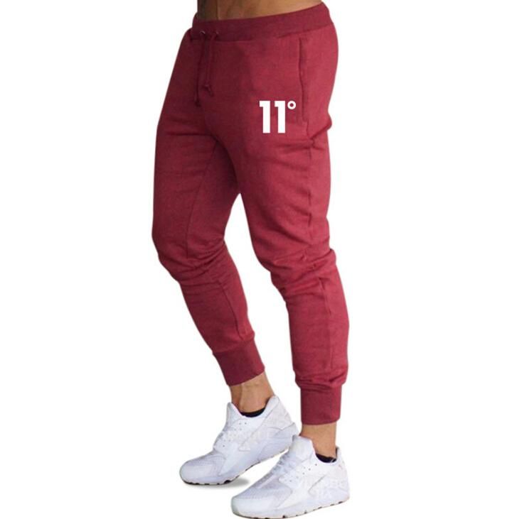 Casual pants adjusted for men sports tray cotton for gym