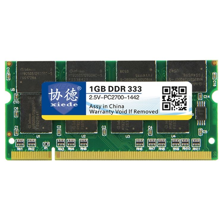 XIEDE X008 DDR 333MHz 1GB RAM Module For Laptop