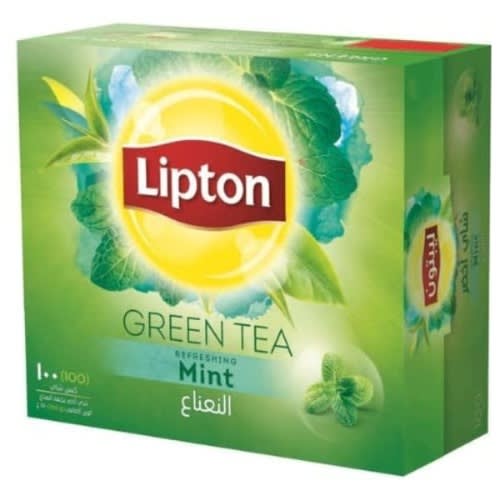 Green Tea With Refreshing Mint - 100 Tea Bags - 1.5g