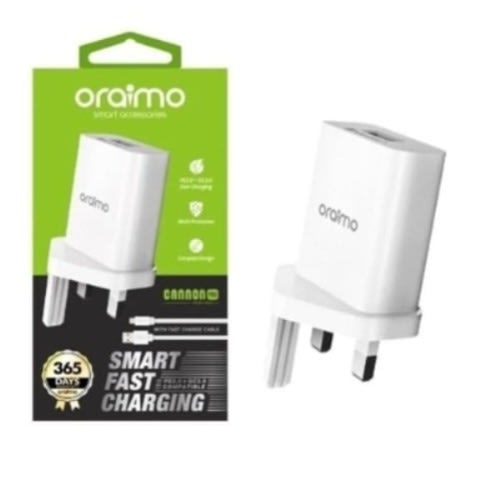 Cannon Pro Smart Fast Charging Kit With Free Cable - White