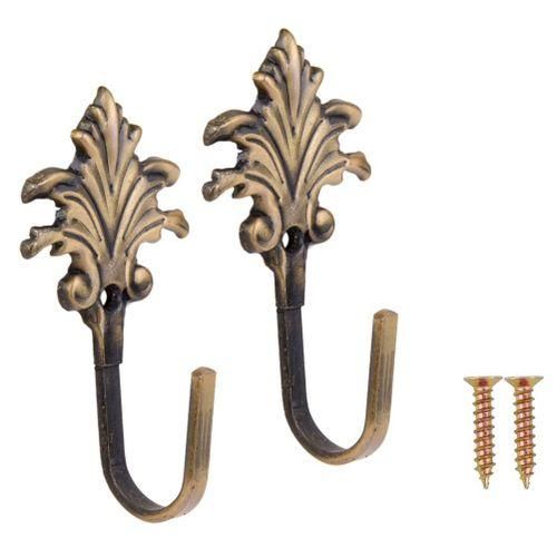 2pcs Vintage Maple Leaves Curtain Tieback Tassel
