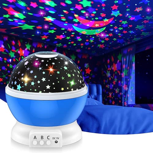 Star Master Rotating Projection Led Night Light