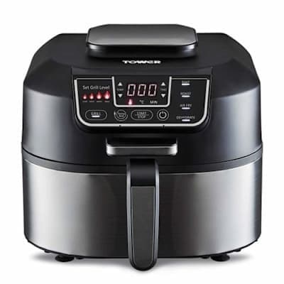 5 In 1 Air Fryer And Smokeless Grill - 5.6L - 1760W