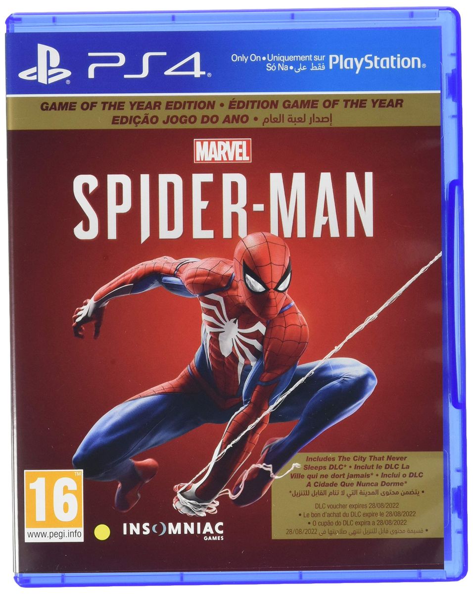 Spiderman PlayStation 4