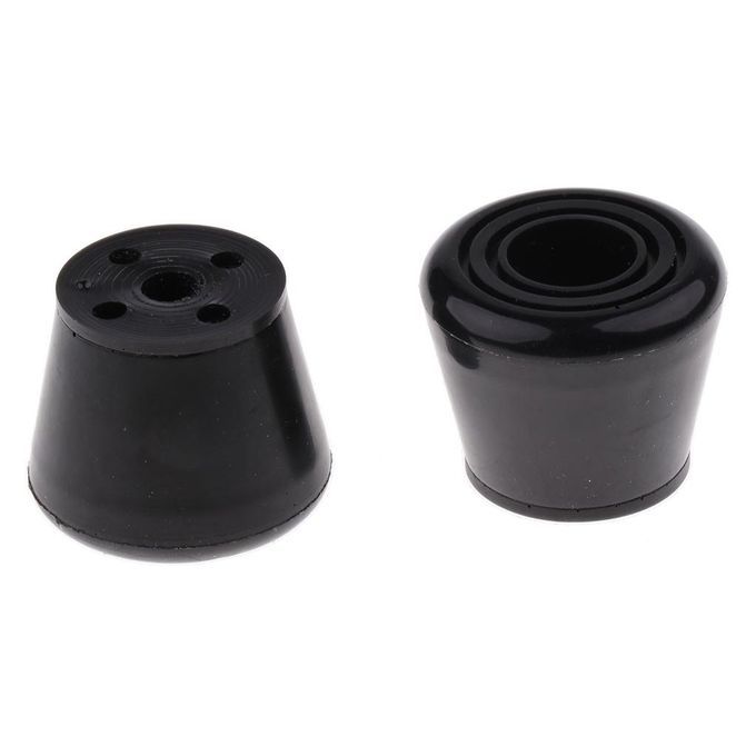 2pcs PU Roller Skates Toe Stops Inline Skates Ice Skates Black
