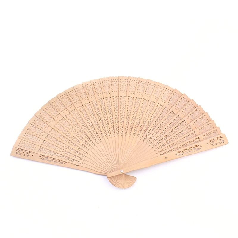 Decor Japanese Hand For Flower Home Fiestas Folding Bamboo Original Wooden Fan 1PCS Pocket Decoracion Fan Chinese