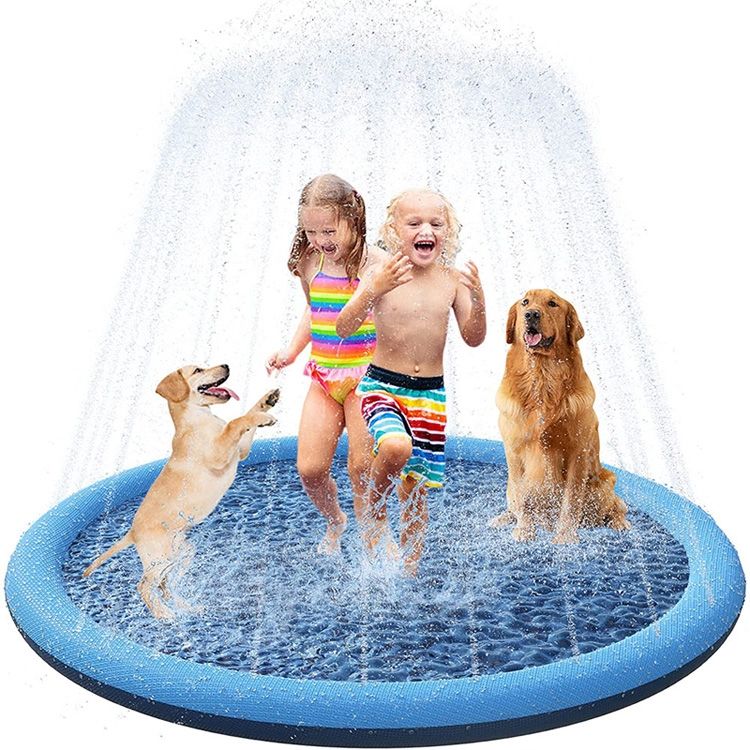 FY008 PVC Sprinkler Water Fun Mat 150CM 150cm