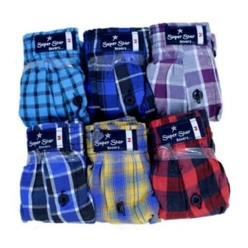 Men's  6-in-1 Men's Boxers Shorts