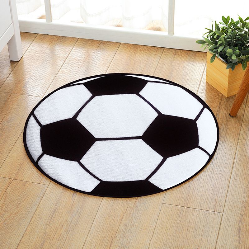 Round Football Carpet Living Room Parlor Mats Chil