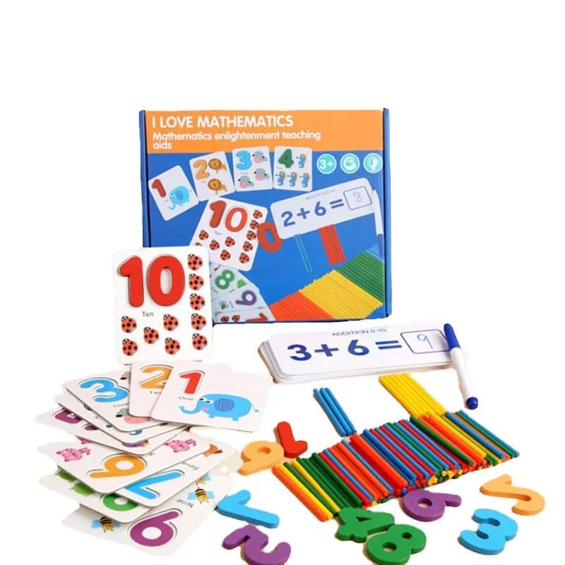 Wooden  Maths Learning  Aid For Kids