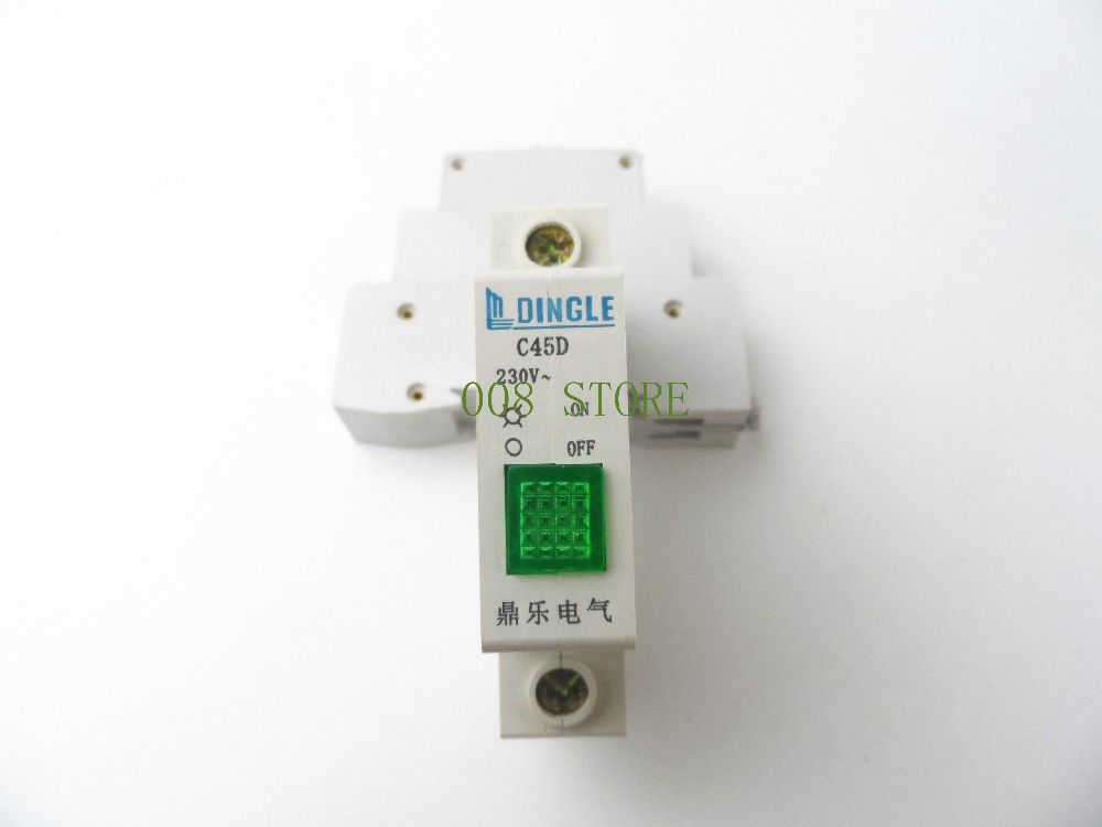 Circuit Breaker Indicator Light Signal Lamp 230V Green