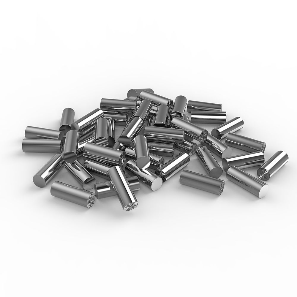 50pcs Nickel Plated Humbucker Pickup Pole Slug Polepiece