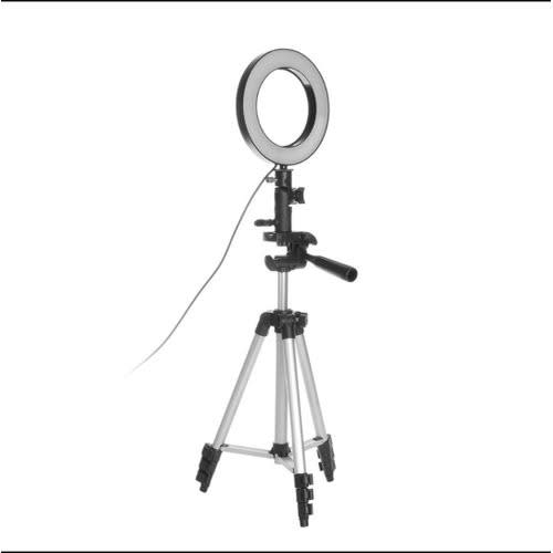 10" USB Led Ring Light With Tripod Stand And Phone Holder