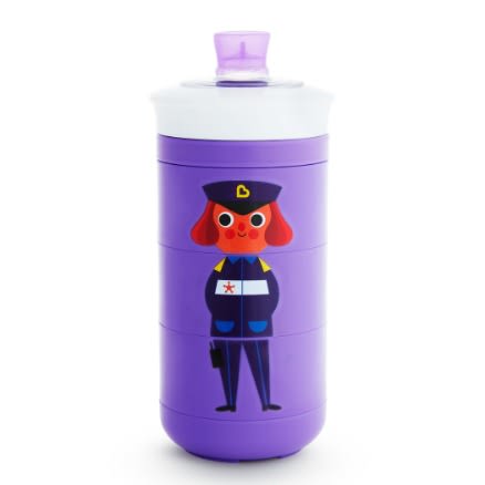 Mix And Match Character Sippy Cup - 266ml - Purple