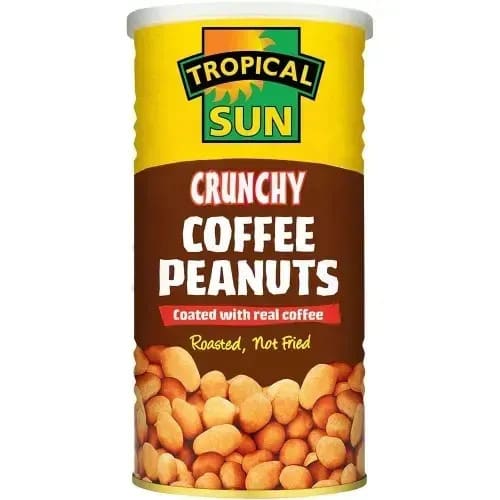 Tropical Sun Crunchy Coffee Peanuts - 6packs X 330g