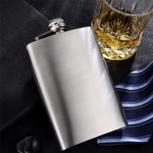 Stainless Steel Hip Flask - 7oz