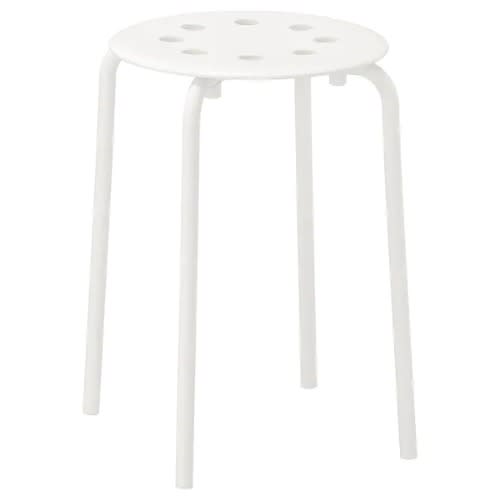 Marius Stool - 45 Cm - White