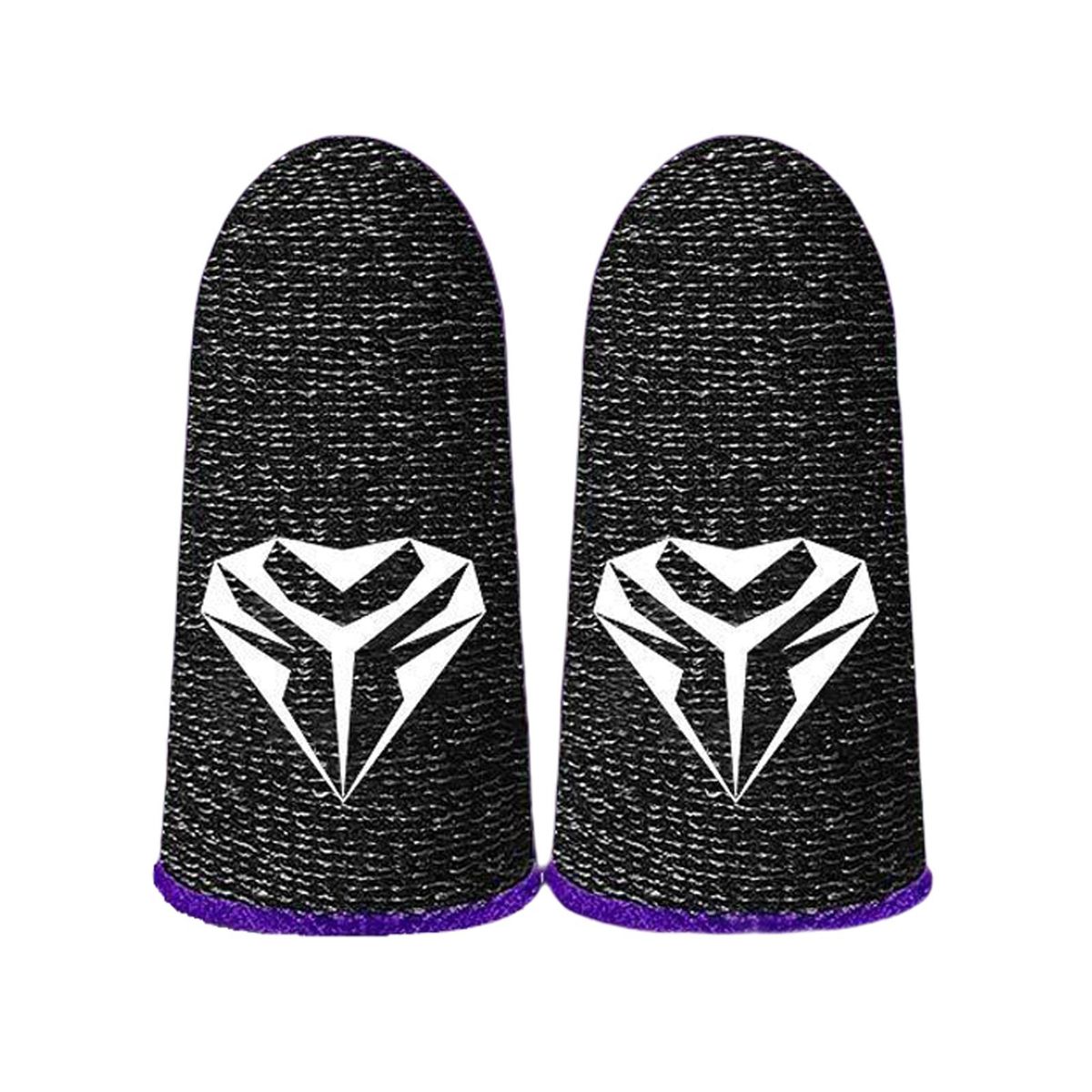 Mobile Finger Thumb Sleeves Gaming Touchscreen Purple