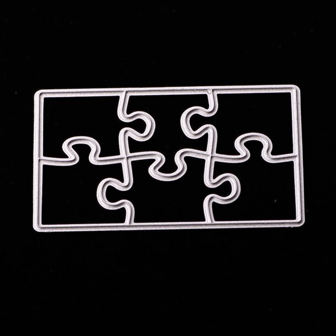 Metal Carbon Steel Dies Embossing Jigsaw Puzzle Stencils Mold