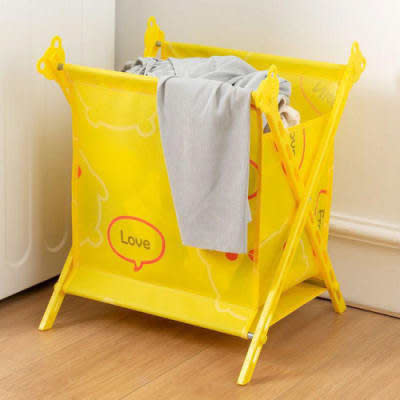 Foldable Laundry Bag - Yellow