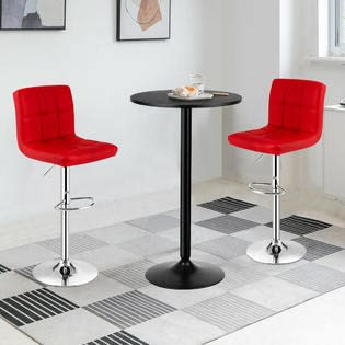 Costway 3 Pieces Bar Table Set