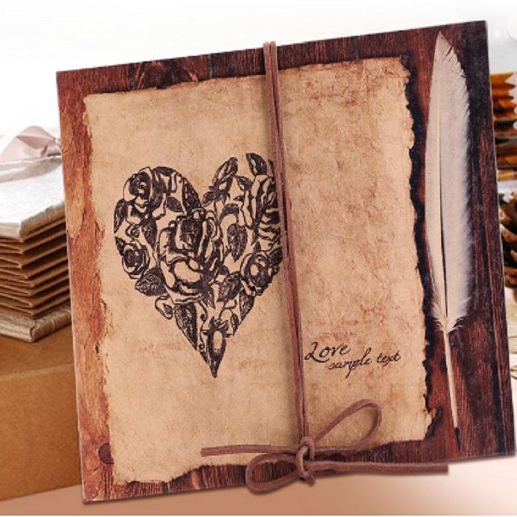 Retro Paste Folding Manual Album