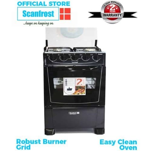 50x50cm 4 Gas Burner Cooker With Oven - Sfc5401b