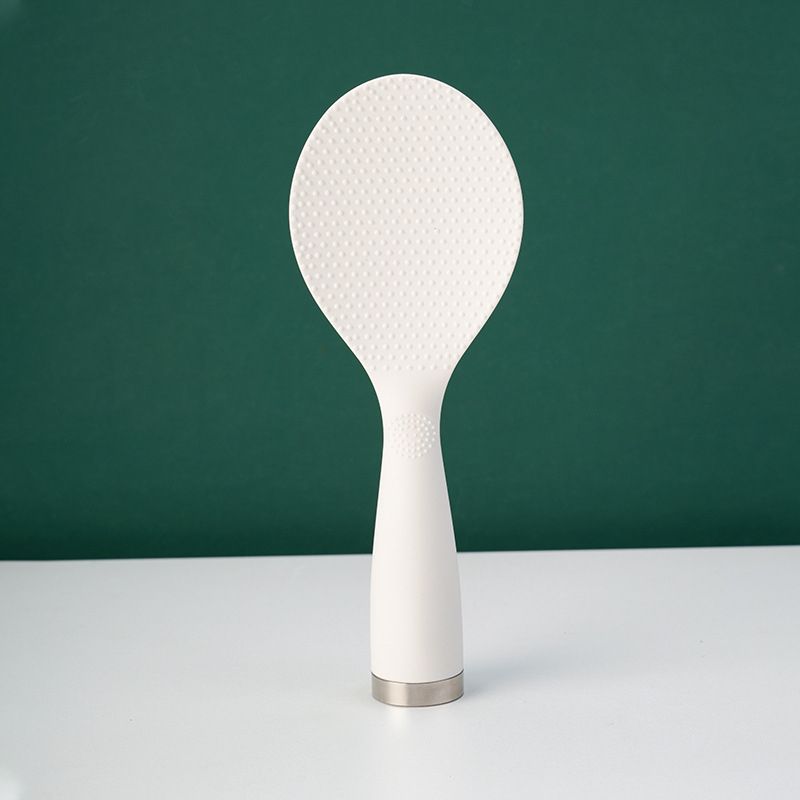 Solid Can Stand Up Plastic Spoon Double Sided Non-stick