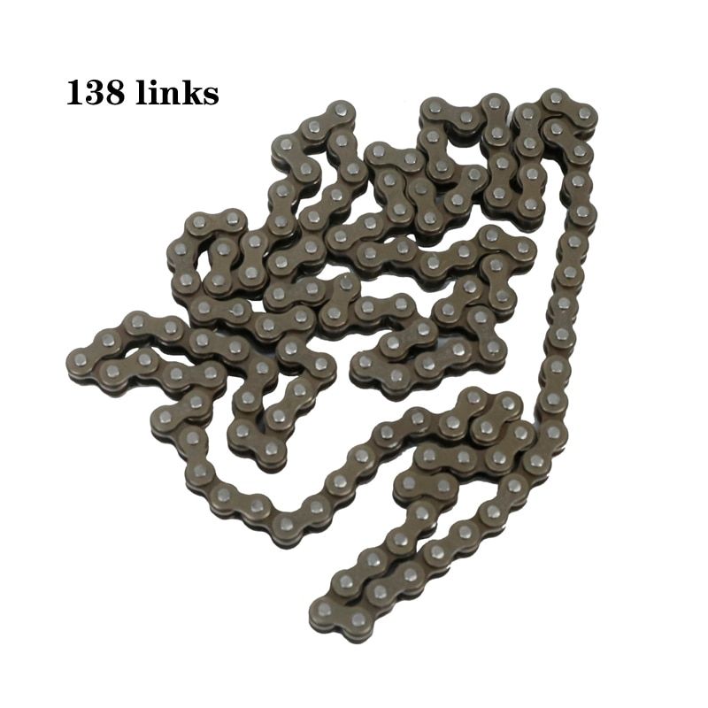 Chain With Spare Master Link 47cc 49cc 2 Stroke Engine ATV Quad Go Kart Dirt Pocket Mini Motor Bike Motorcycle 25H 138 Links