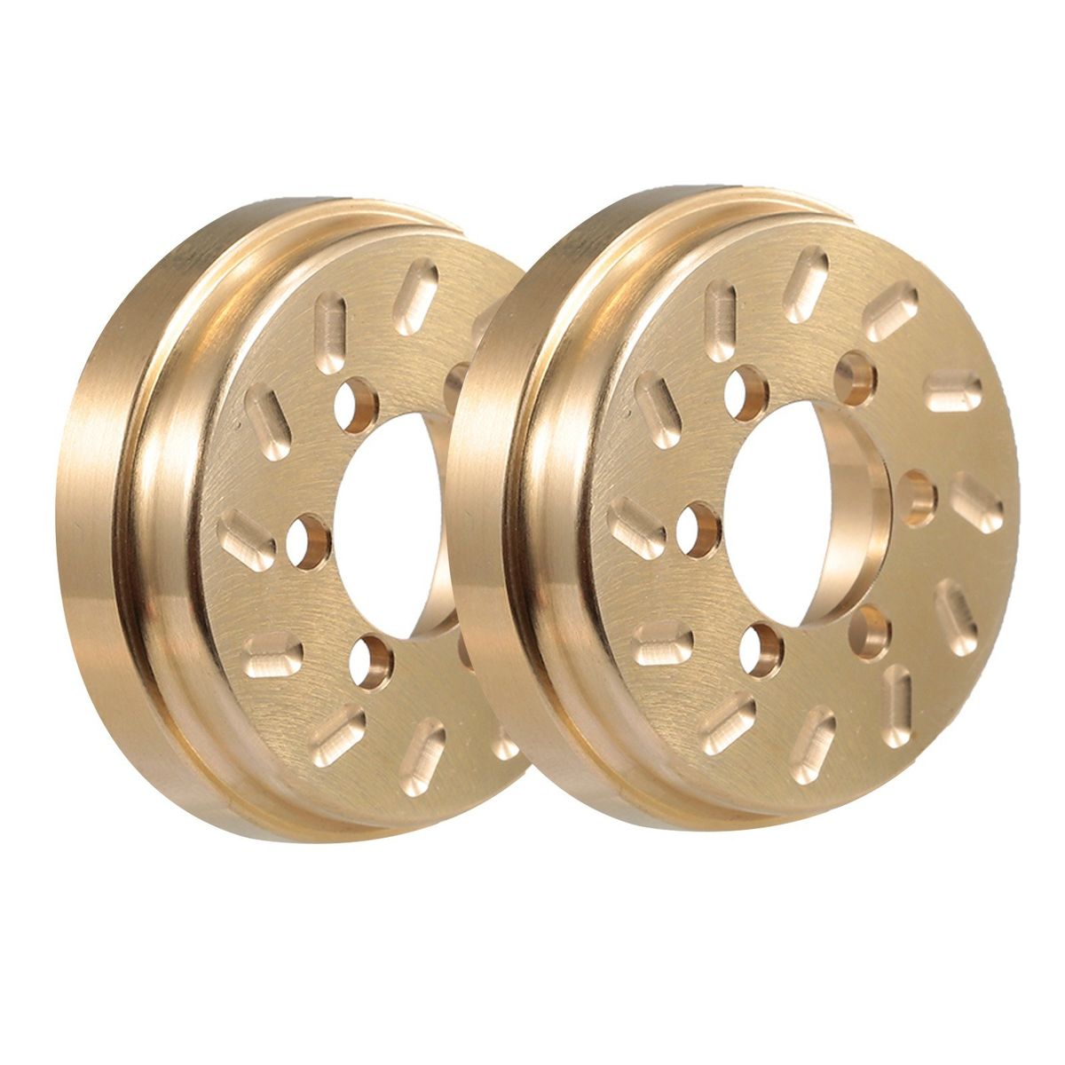 2pcs Brass RC Wheel Weight Block Counterweight