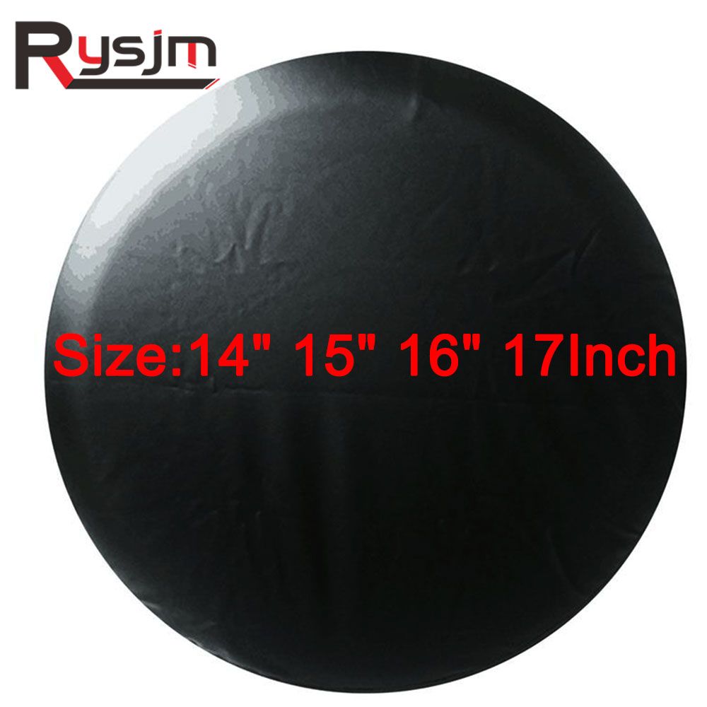 1Pcs Black Car Tire Cover 13'',14", 15",16",17",18'' Inch