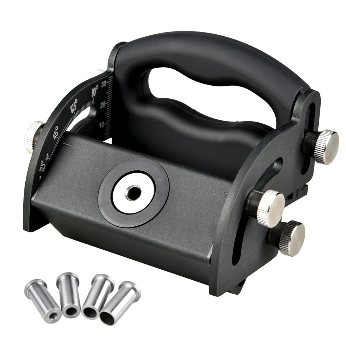 Woodworking Oblique Hole Locator Pratical Aluminium Alloy Drilling Positioner Drill Guide Tool